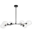 Step into Design Lampa wisząca MODERN ORCHID-6 transparentno czarna 130cm (ST-1232-6 TRANSPARENT) Step into Design Lampa wisząca MODERN ORCHID-6 transparentno czarna 130cm (ST-1232-6 TRANSPARENT)