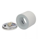 Lampy zewnętrzne sufitowe - Nowodvorski HEXA Zewnętrzna Sufitowa Plafon Max moc 1x35W GU10 IP44 Biały 9564 - product 4