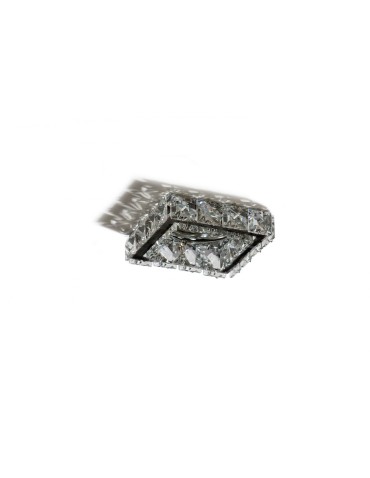 Azzardo ESTER SQUARE 1 1xGU10 Czarny Wpuszczana AZ4411