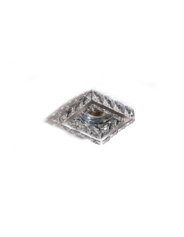 Azzardo ESTER SQUARE 1 1xGU10 Chrom Wpuszczana AZ4410