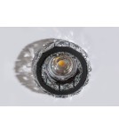 Lampy podtynkowe - oczka - Azzardo ESTER ROUND 1 1xGU10 Czarny Wpuszczana AZ4175 - produkt 3