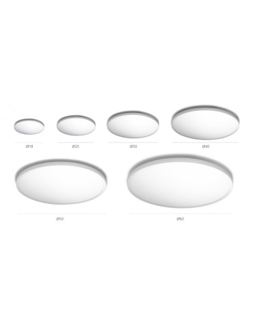 Azzardo MALTA R50 LED 42W 3400lm 3000K Biały Sufitowa AZ4249 - produkt 2