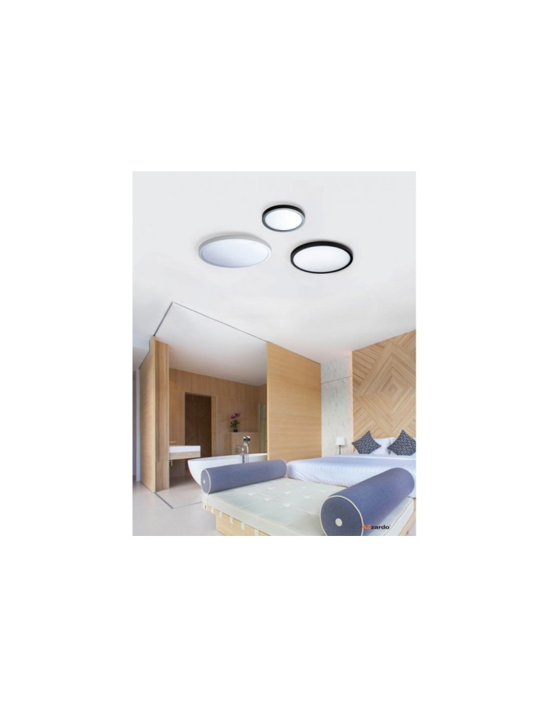 Azzardo MALTA R50 LED 42W 3700lm 4000K Czarny Sufitowa AZ4252