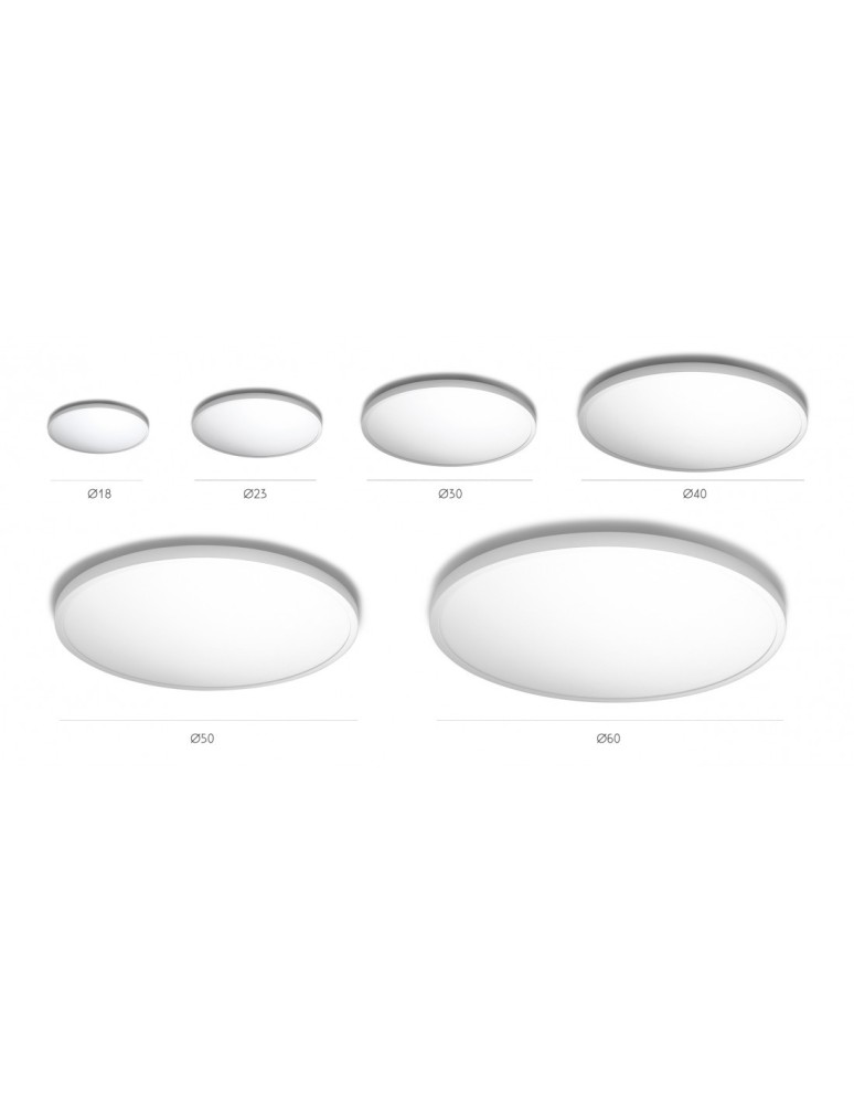 Azzardo MALTA R50 LED 42W 3700lm 4000K Biały Sufitowa AZ4250