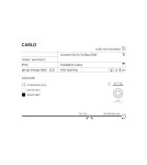 Lampy podtynkowe - oczka - Azzardo CARLO 1xGU10 Czarny Wpuszczana AZ4141 - produkt 2