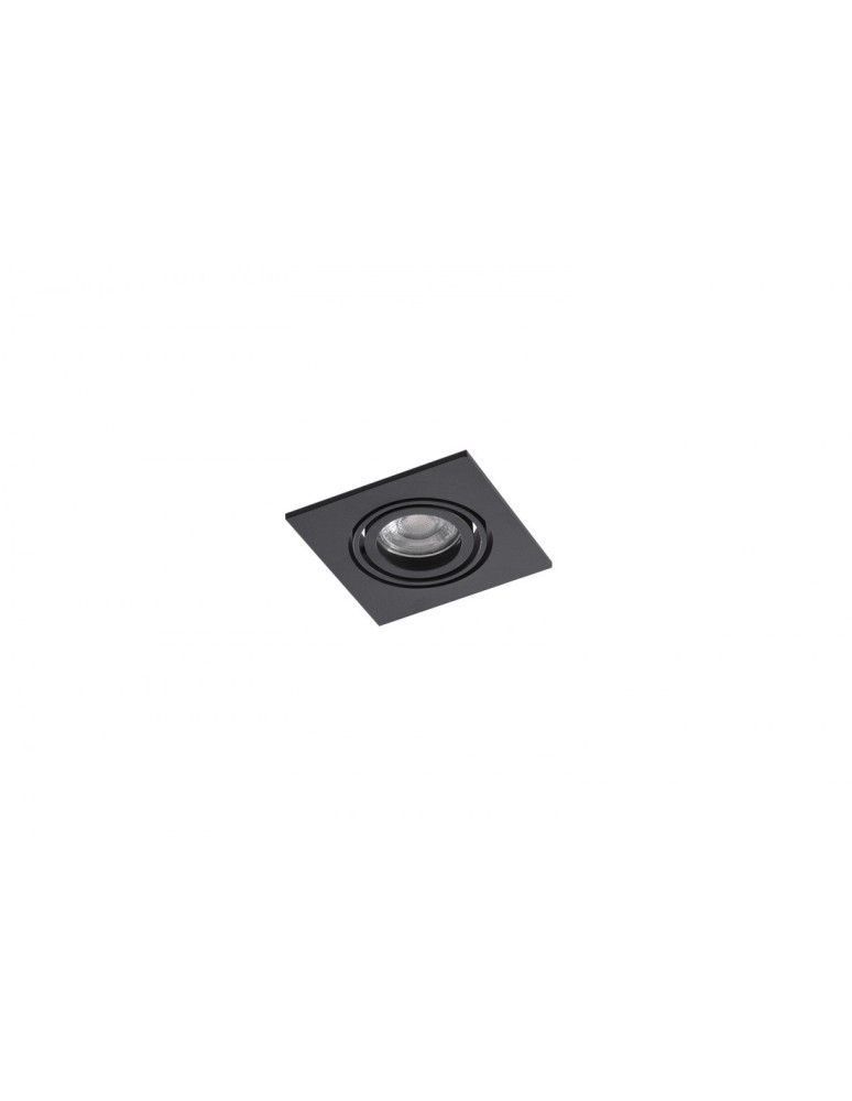 Lampy podtynkowe - oczka - Azzardo EDITTA 1xGU10 Czarny Wpuszczana AZ4144 - produkt kolory-swiatla.pl 1