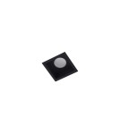 Lampy podtynkowe - oczka - Azzardo MILET 1xGU10 Czarny Wpuszczana AZ4076 - produkt 1