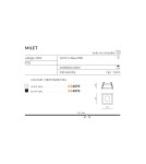 Lampy podtynkowe - oczka - Azzardo MILET 1xGU10 Biały Wpuszczana AZ4075 - produkt 2