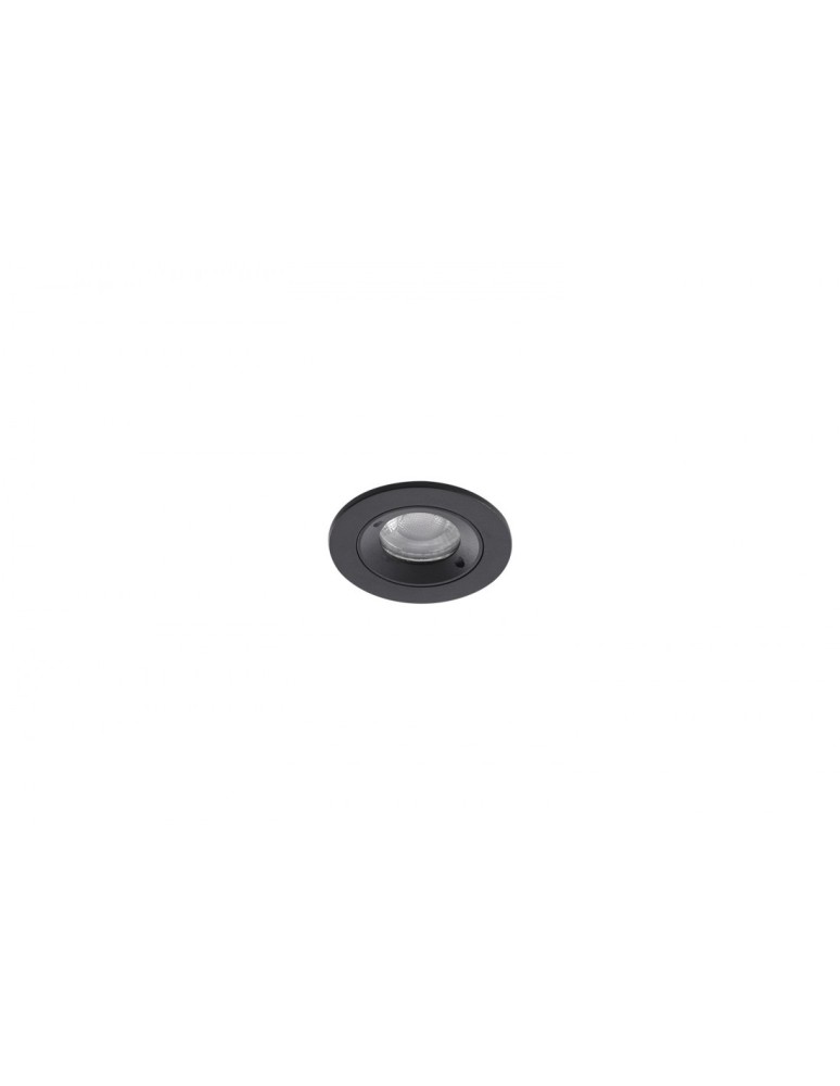Lampy podtynkowe - oczka - Azzardo TITO IP54 1xGU10 Czarny Wpuszczana AZ4139 - produkt kolory-swiatla.pl 1