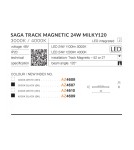 Lampy do szyn magnetycznych - Azzardo SAGA TRACK MAGNETIC 24W 1200lm 4000K Czarny AZ4609 - produkt 4