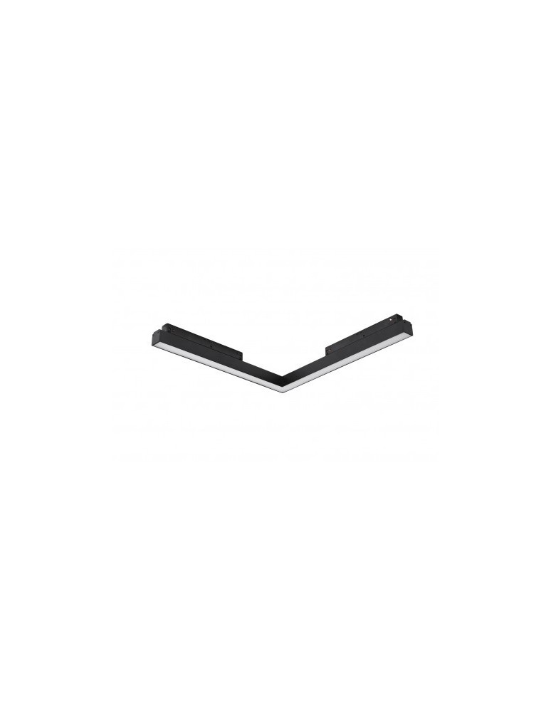 Lampy do szyn magnetycznych - Azzardo SAGA TRACK MAGNETIC CORNER A 24W 1200lm 3000K Czarny AZ4613 - produkt kolory-swiatla.pl 1
