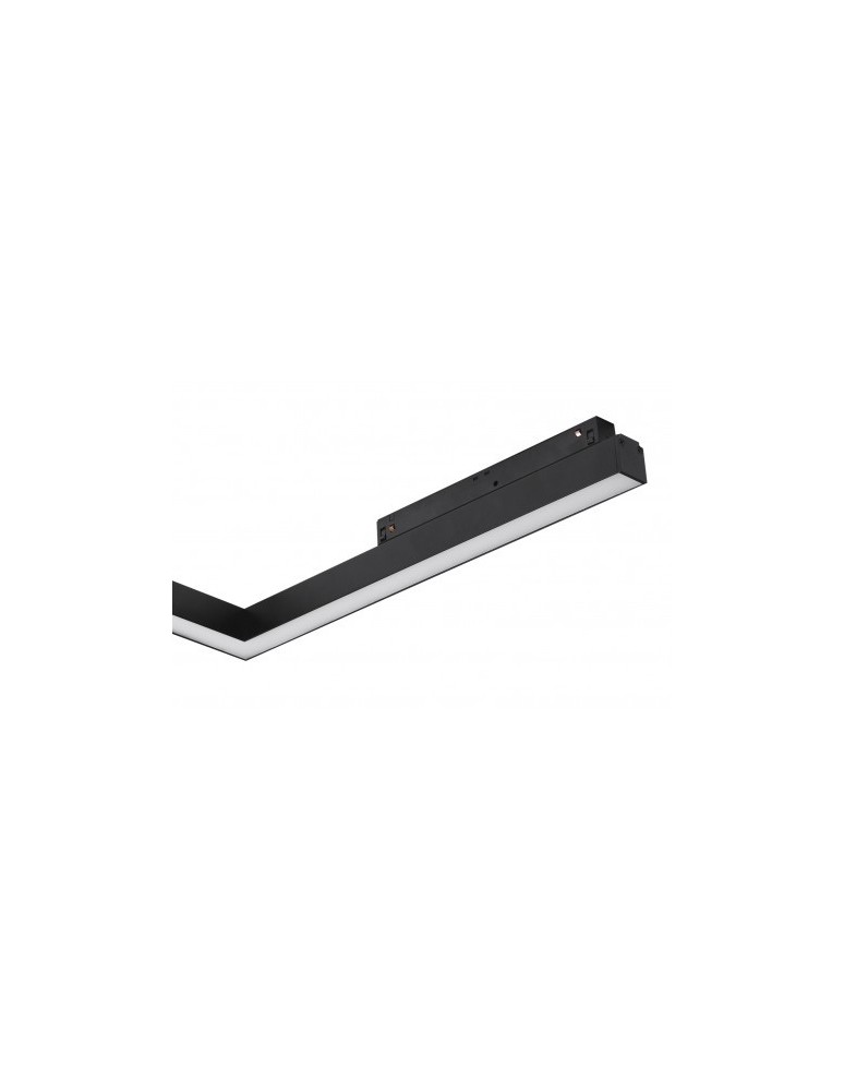 Lampy do szyn magnetycznych - Azzardo SAGA TRACK MAGNETIC CORNER A 24W 1200lm 3000K Czarny AZ4613 - produkt kolory-swiatla.pl 2