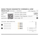Lampy do szyn magnetycznych - Azzardo SAGA TRACK MAGNETIC CORNER A 24W 1200lm 3000K Biały AZ4614 - produkt 3