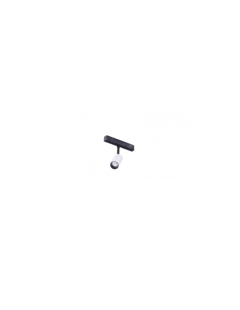 Lampy do szyn magnetycznych - Azzardo NIKKI TRACK MAGNETIC 3W 350lm 3000K Biały/Czarny Reflektor AZ4590 - produkt kolory-swiatla.pl 1