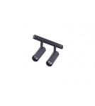 Lampy do szyn magnetycznych - Azzardo NIKO 2 TRACK MAGNETIC 2x7W 2x600lm 4000K Czarny Reflektor AZ4586 - product 1
