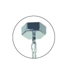 Lampy wiszące - Orlicki Design Candi S 3xE14 max 8W LED 230V Chrom OR80124 - produkt 3