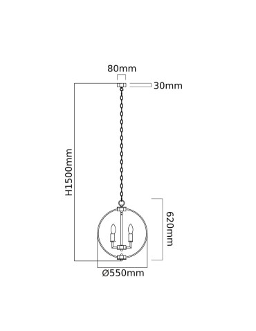 Orlicki Design Candi M 6xE14 max 8W LED 230V Chrom OR80148 - produkt 2