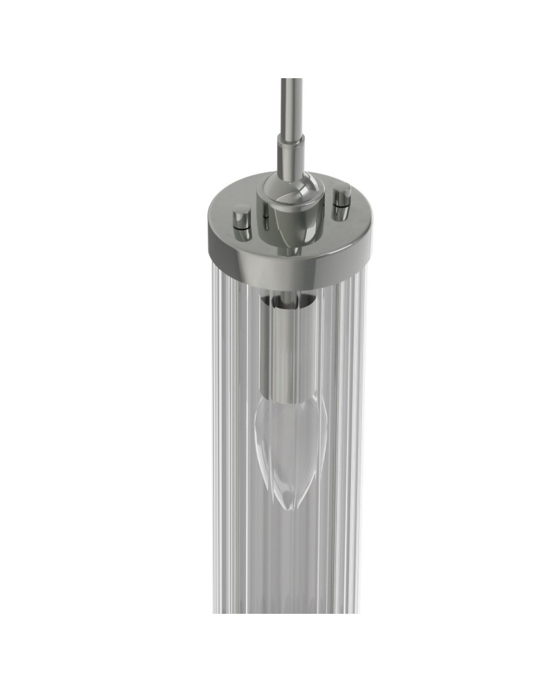 Orlicki Design Fiatto l Cromo 1xE14 max 12W LED 230V Chrom|Transparentny OR84351