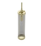 Lampy wiszące - Orlicki Design Fiatto l Old Gold 1xE14 max 12W LED 230V Złoty satynowy|Transparentny OR84368 - product 5
