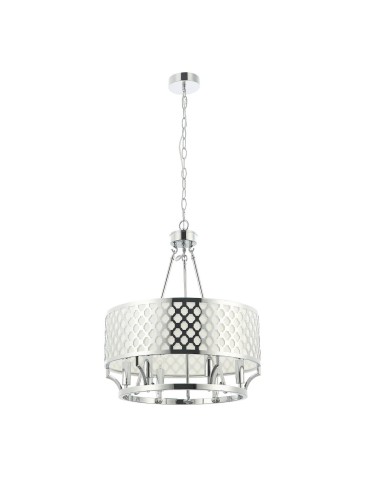 Orlicki Design Verno Cromo 6xE14 max 12W LED 230V Chrom|Biały kremowy OR84375