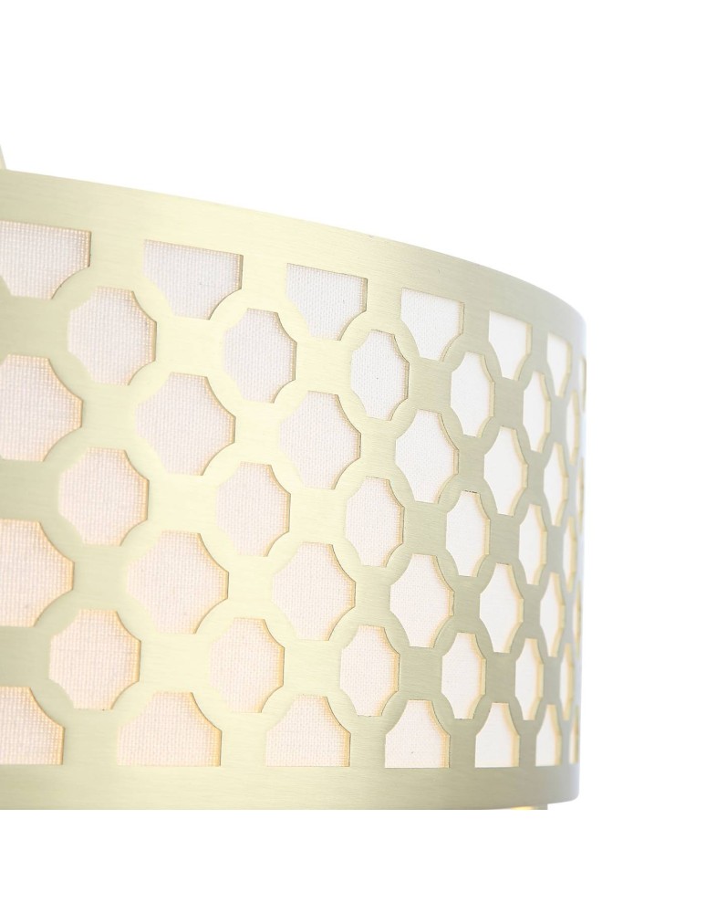 Orlicki Design Verno Old Gold 6xE14 max 12W LED 230V Złoty satynowy|Biały kremowy OR84382