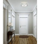 Lampy sufitowe Hampton - Orlicki Design Pirelo PL Cromo 3xE14 max 12W LED 230V Chrom|Biały kremowy OR84399 - product 2