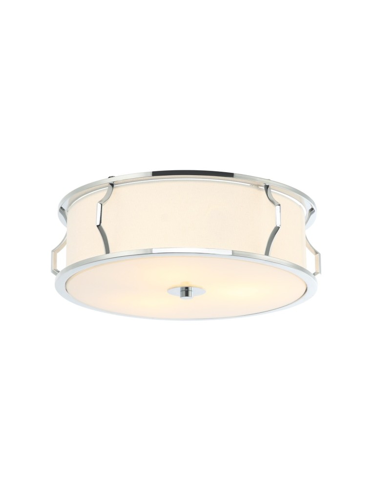 Orlicki Design Pirelo PL Cromo 3xE14 max 12W LED 230V Chrom|Biały kremowy OR84399