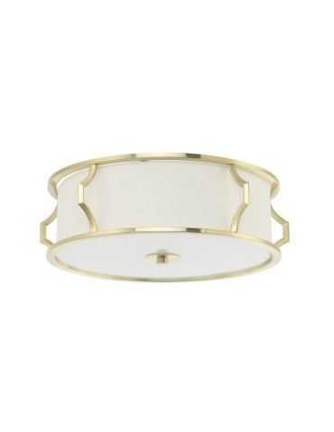 Orlicki Design Pirelo PL Old Gold 3xE14 max 12W LED 230V Złoty satynowy|Biały kremowy OR84405