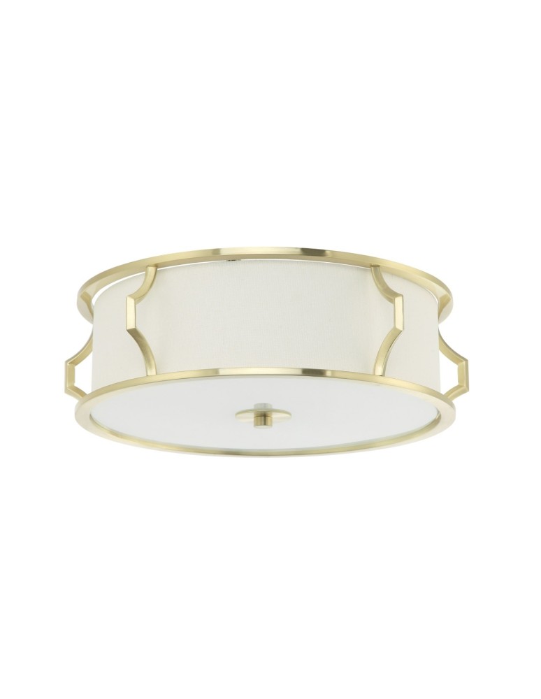 Lampy sufitowe Hampton - Orlicki Design Pirelo PL Old Gold 3xE14 max 12W LED 230V Złoty satynowy|Biały kremowy OR84405 - produkt kolory-swiatla.pl 1