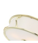 Lampy sufitowe Hampton - Orlicki Design Pirelo PL Old Gold 3xE14 max 12W LED 230V Złoty satynowy|Biały kremowy OR84405 - product 4