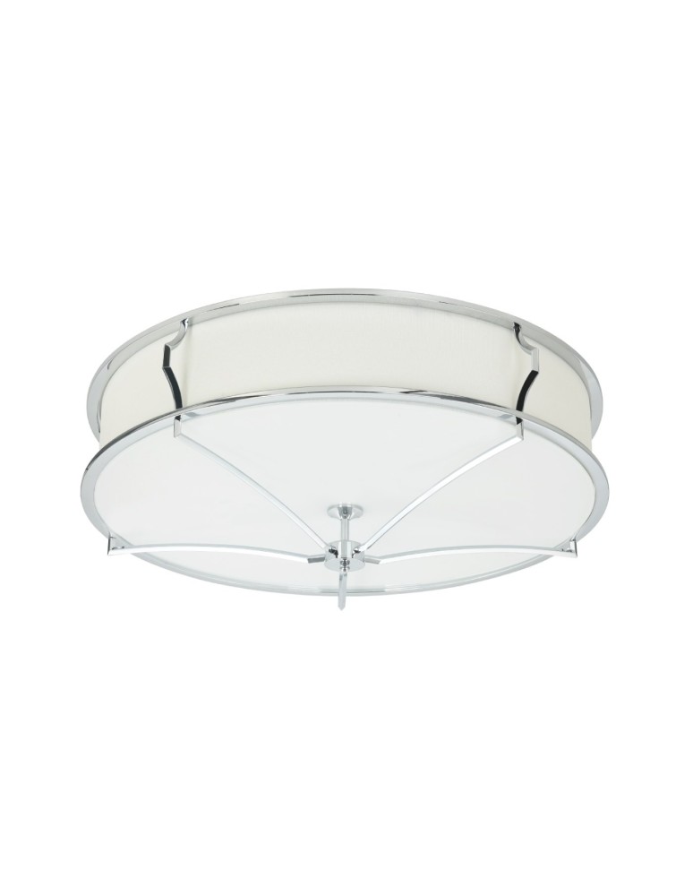 Orlicki Design Stesso PL Cromo M 4xE27 max 12W LED 230V Chrom|Biały kremowy|Biały matowy OR84412