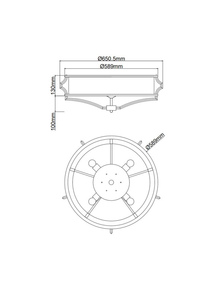 Orlicki Design Stesso PL Cromo M 4xE27 max 12W LED 230V Chrom|Biały kremowy|Biały matowy OR84412