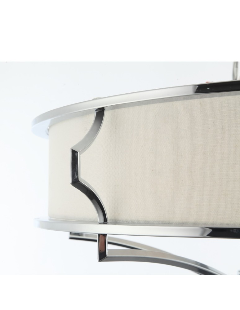 Orlicki Design Stesso PL Cromo L 6xE27 max 12W LED 230V Chrom|Biały kremowy|Biały matowy OR84429