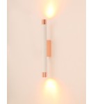 Kinkiety - Orlicki Design Q Parette Bianco / Rose Gold 2xG9 max 3,5W LED 230V Biały|Złoty różowy OR84566 - product 3