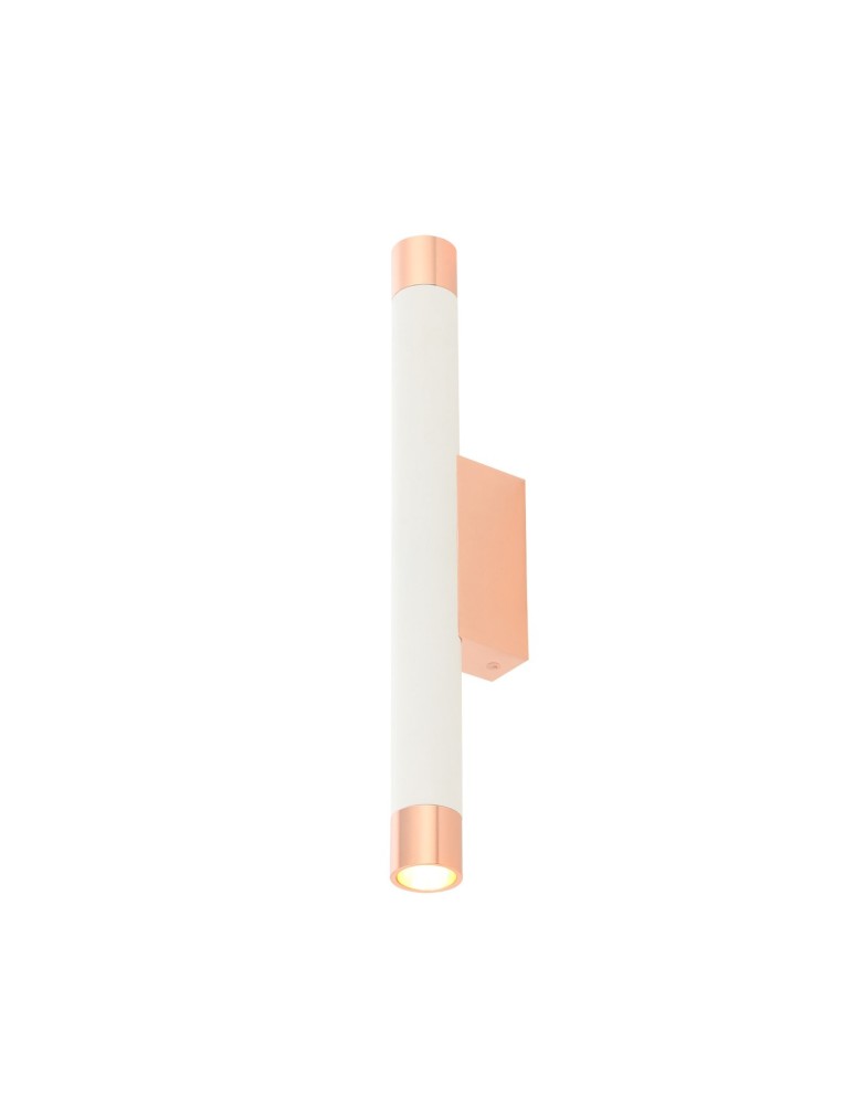 Orlicki Design Q Parette Bianco / Rose Gold 2xG9 max 3,5W LED 230V Biały|Złoty różowy OR84566