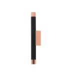 Kinkiety - Orlicki Design Q Parette Nero / Rose Gold 2xG9 max 3,5W LED 230V Czarny|Złoty różowy OR84580 - product 1