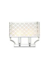 Orlicki Design Verno Parette Cromo 2xE14 max 12W LED 230V Chrom|Biały kremowy OR84597