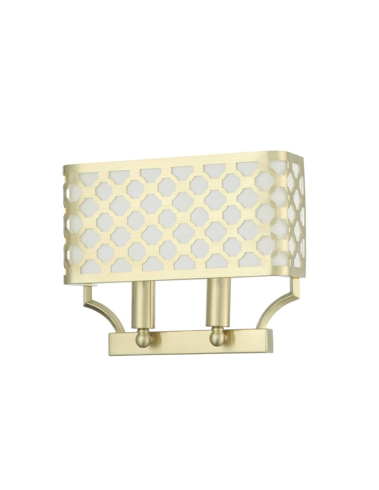 Orlicki Design Verno Parette Old Gold 2xE14 max 12W LED 230V Złoty satynowy|Biały kremowy OR84603