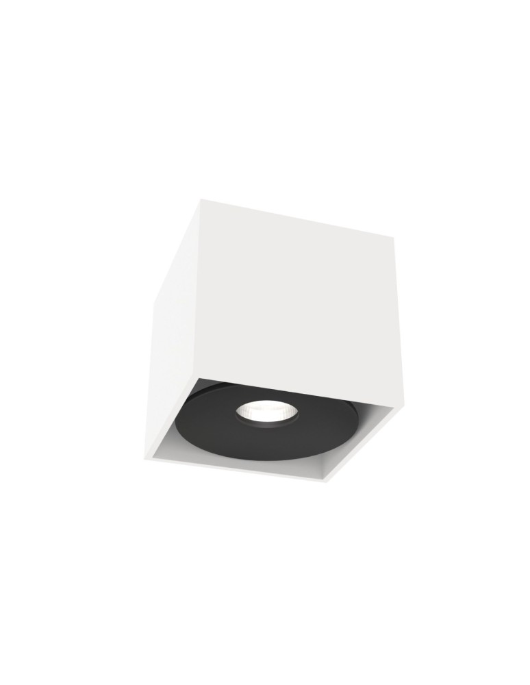 Oprawy sufitowe na wymienne źródło światła - Orlicki Design Cardi l Small Bianco / Nero 1xGU10 max 8W LED 230V Biały|Czarny OR84634 - produkt kolory-swiatla.pl 1