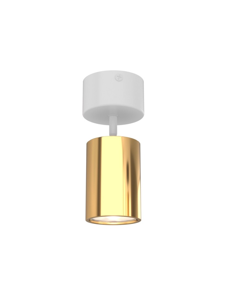 Reflektory sufitowe - Orlicki Design Kika Mobile Bianco / Gold 1xGU10 max 8W LED 230V Biały|Złoty OR84689 - produkt kolory-swiatla.pl 3