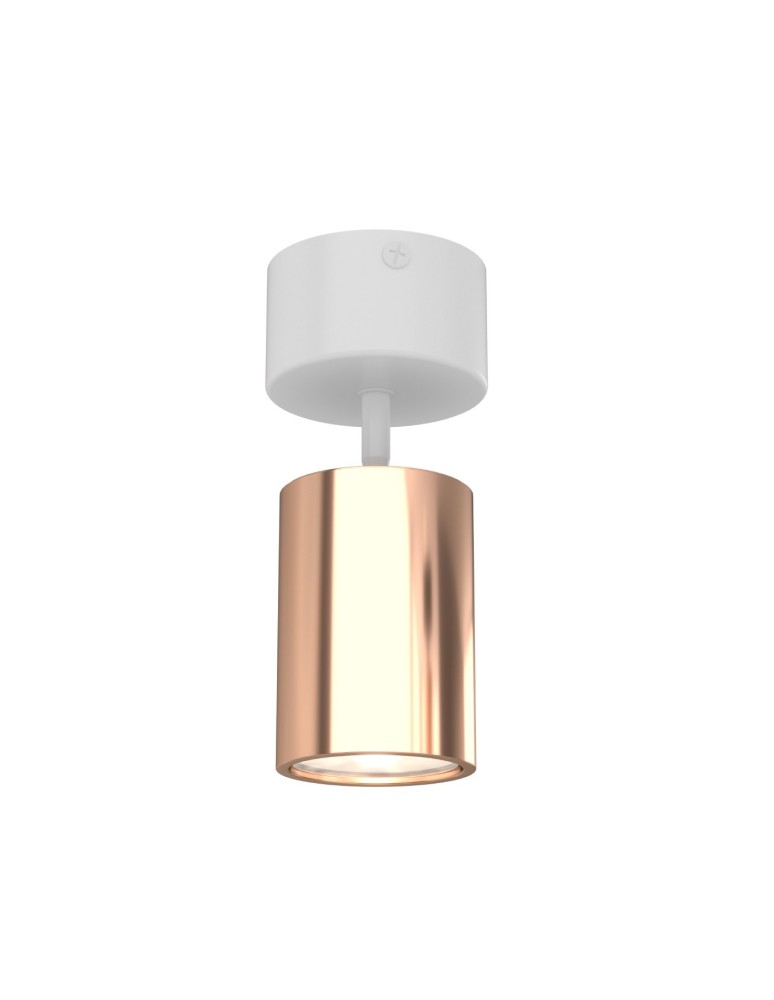 Reflektory sufitowe - Orlicki Design Kika Mobile Bianco / Rose Gold 1xGU10 max 8W LED 230V Biały|Różowe złoto OR84696 - produkt kolory-swiatla.pl 3