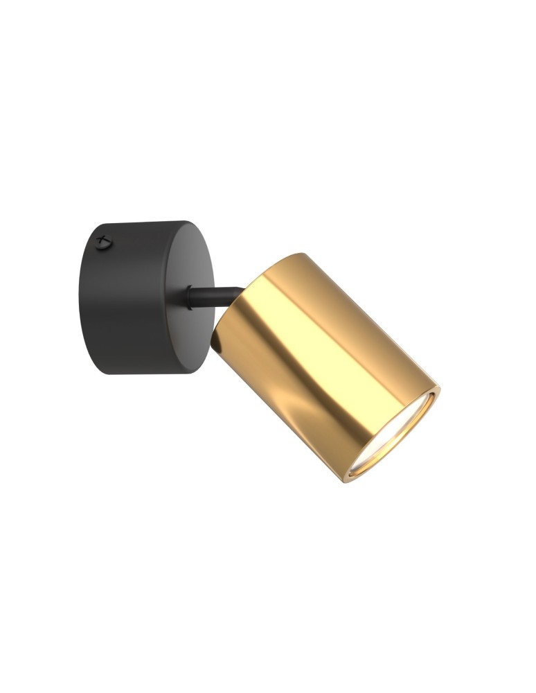 Reflektory sufitowe - Orlicki Design Kika Mobile Nero / Gold 1xGU10 max 8W LED 230V Czarny|Złoty OR84719 - produkt kolory-swiatla.pl 2