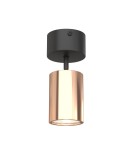 Reflektory sufitowe - Orlicki Design Kika Mobile Nero / Rose Gold 1xGU10 max 8W LED 230V Czarny|Różowe złoto OR84726 - produkt 3