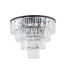 Lampy sufitowe z kryształami - Nowodvorski CRISTAL L Sufitowa Plafon Max moc 60W E14  Transparentny 7630 - product 1