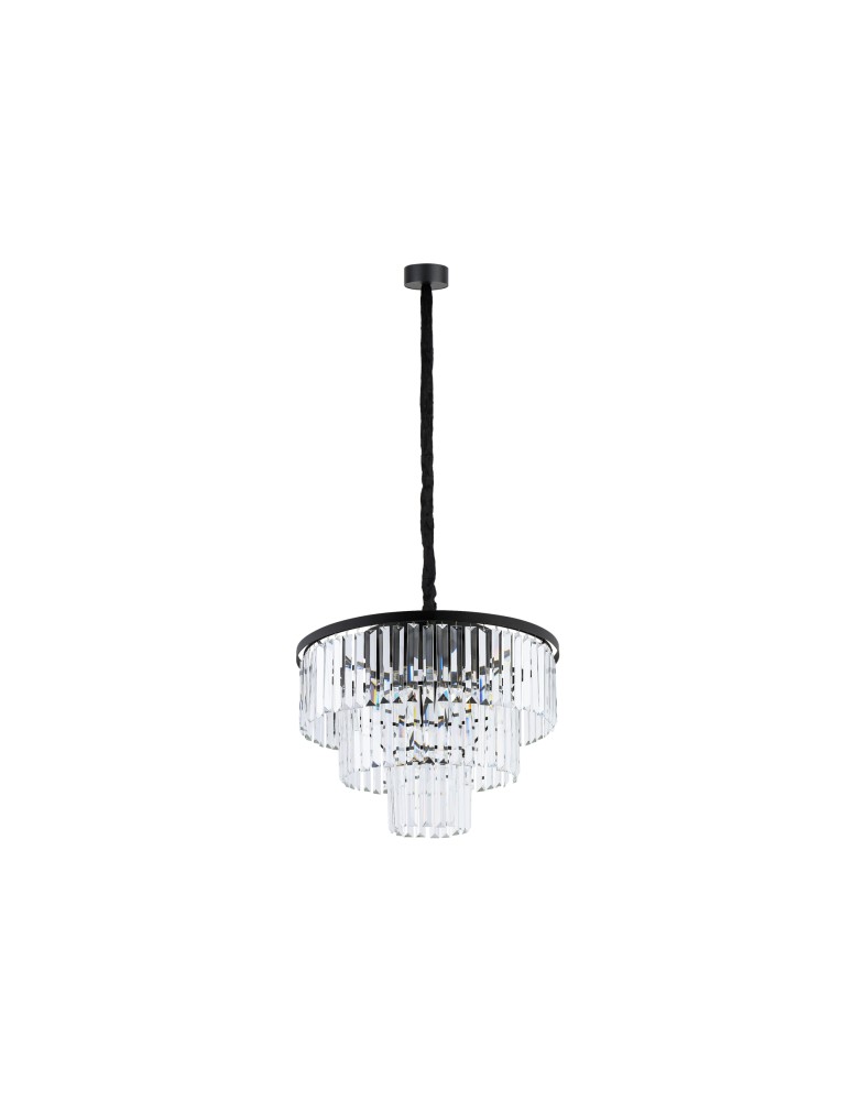 Nowodvorski CRISTAL M Sufitowa Żyrandol Max moc 40W E14  Transparentny 7616