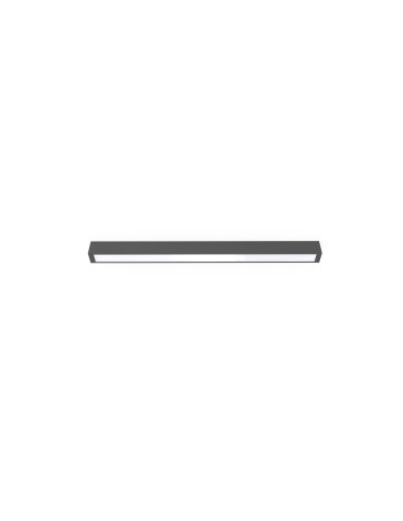 Nowodvorski STRAIGHT CEILING LED M Sufitowa Plafon Max moc 16W LED TUBE T8  Grafitowy 7553