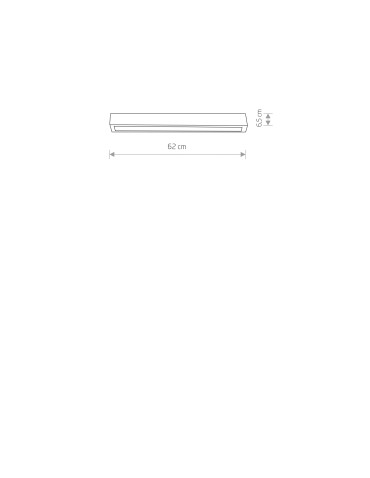Nowodvorski STRAIGHT CEILING LED  S Sufitowa Plafon Max moc 11W LED TUBE T8  Biały 7557 - produkt 2