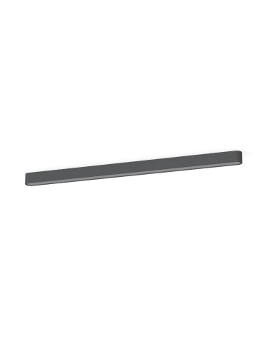 Nowodvorski SOFT CEILING LED 120X6 Sufitowa Plafon Max moc 22W LED TUBE T8  Grafitowy 7524