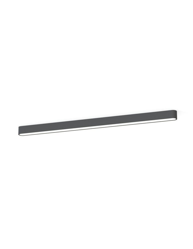 Nowodvorski SOFT CEILING LED 120X6 Sufitowa Plafon Max moc 22W LED TUBE T8 Grafitowy 7524 Nowodvorski SOFT CEILING LED 120X6 Sufitowa Plafon Max moc 22W LED TUBE T8 Grafitowy 7524
