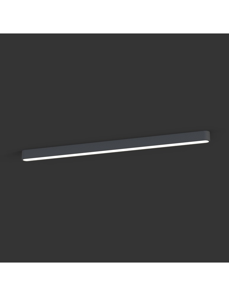Nowodvorski SOFT CEILING LED 120X6 Sufitowa Plafon Max moc 22W LED TUBE T8 Grafitowy 7524 Nowodvorski SOFT CEILING LED 120X6 Sufitowa Plafon Max moc 22W LED TUBE T8 Grafitowy 7524